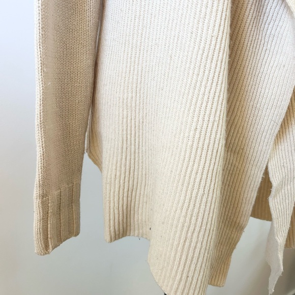 VINCE Tan Cardigan Draped Front Long, luxury Yak Wool - size Medium - Picture 6 of 10